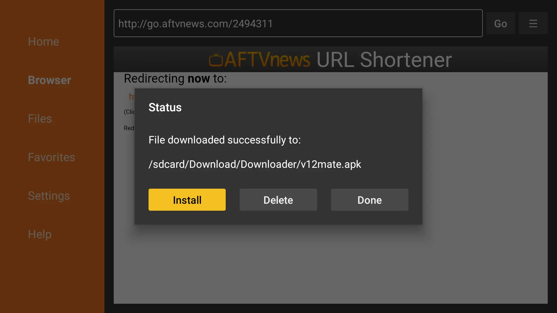 Click Install