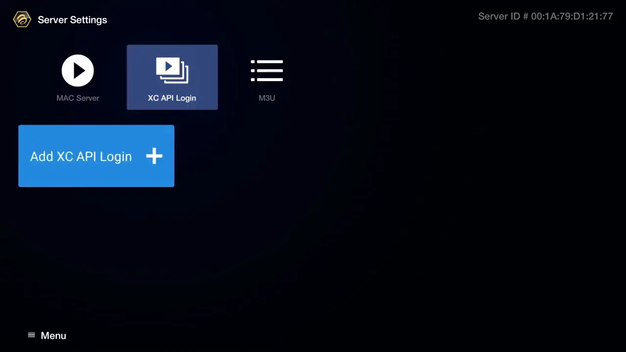 BuzzTV XC API Login