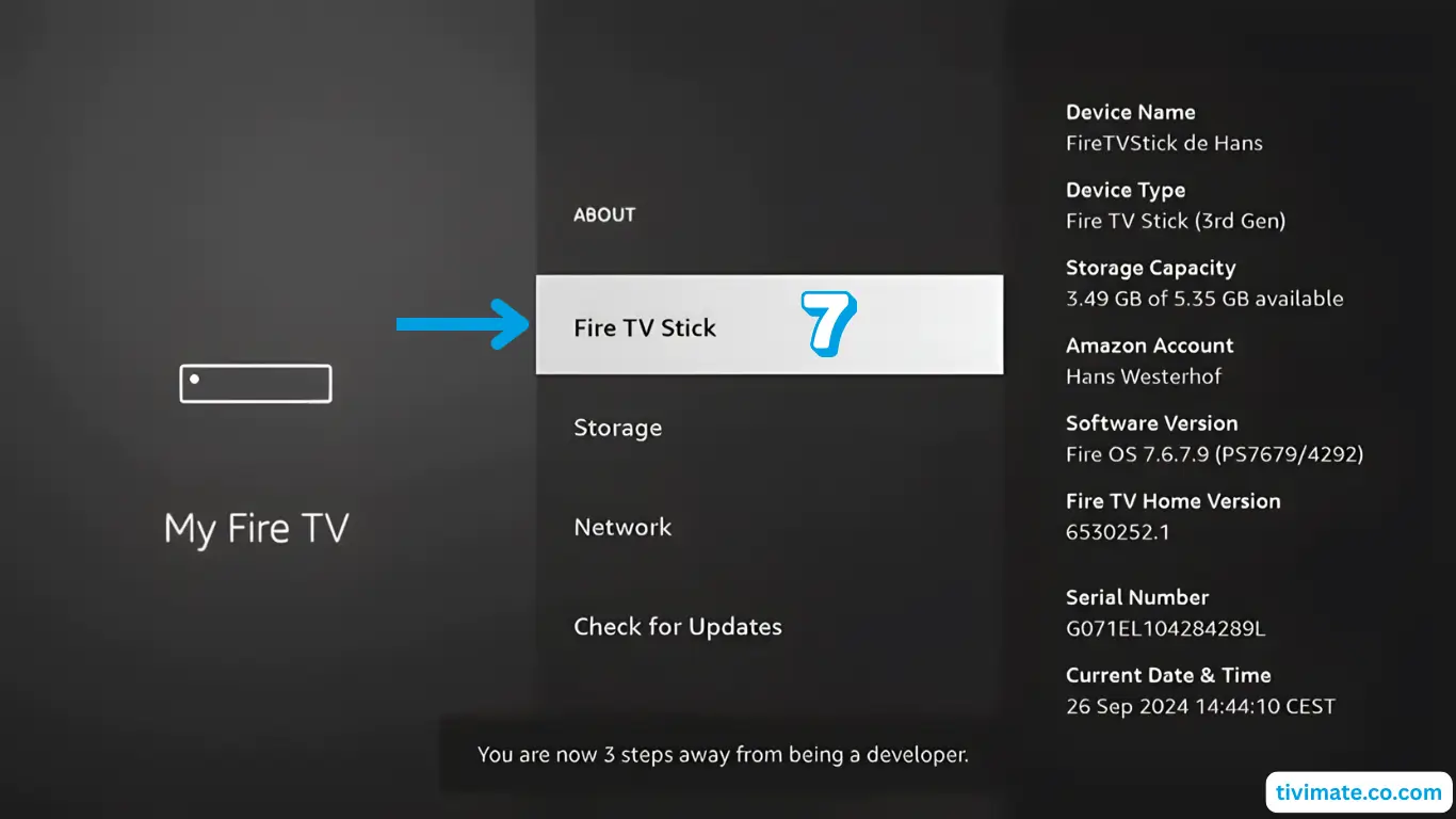 Enable Developer Options